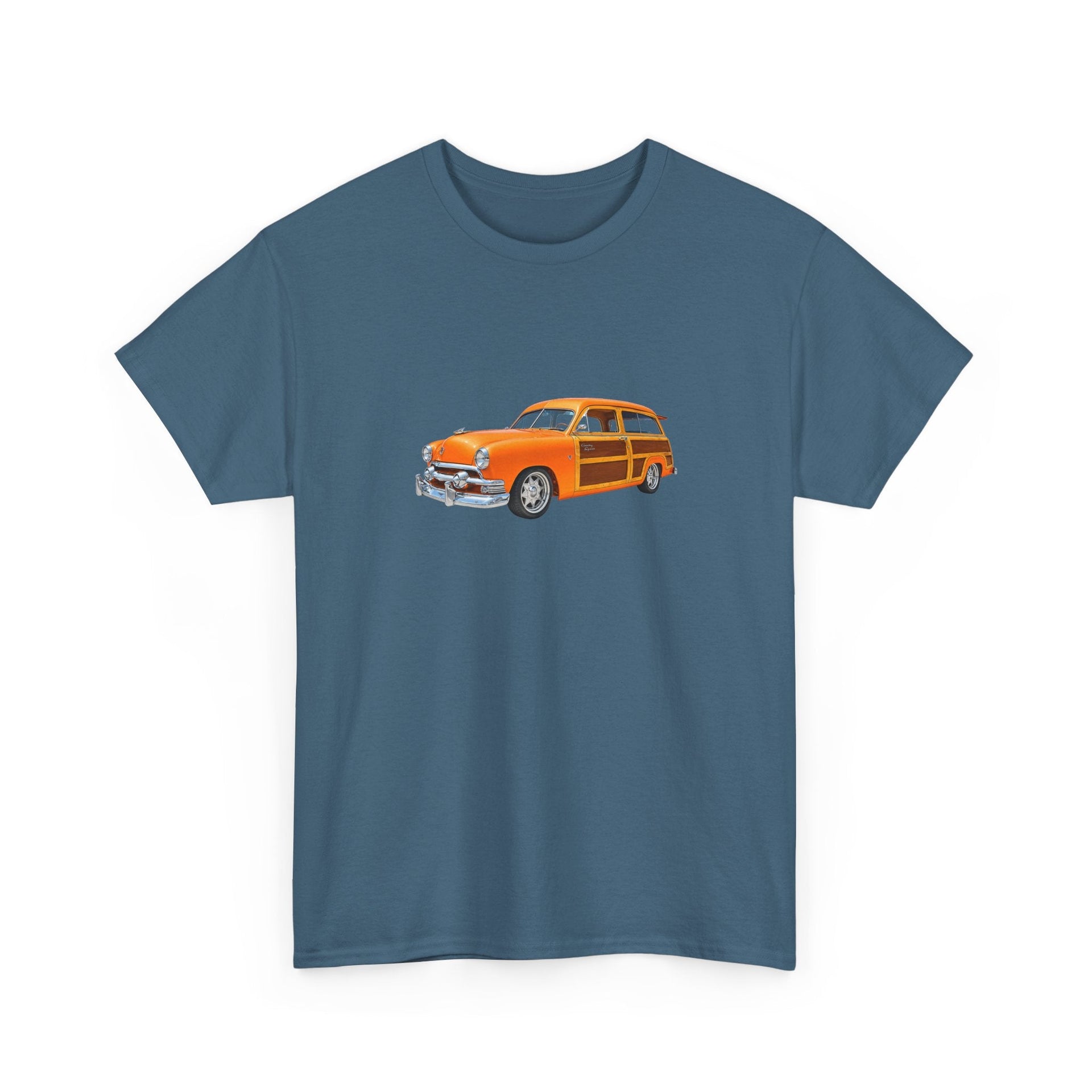 1951 Ford Country Squire Woodie T-shirt - Cars, Trucks & Cycles - Harvey Ltd