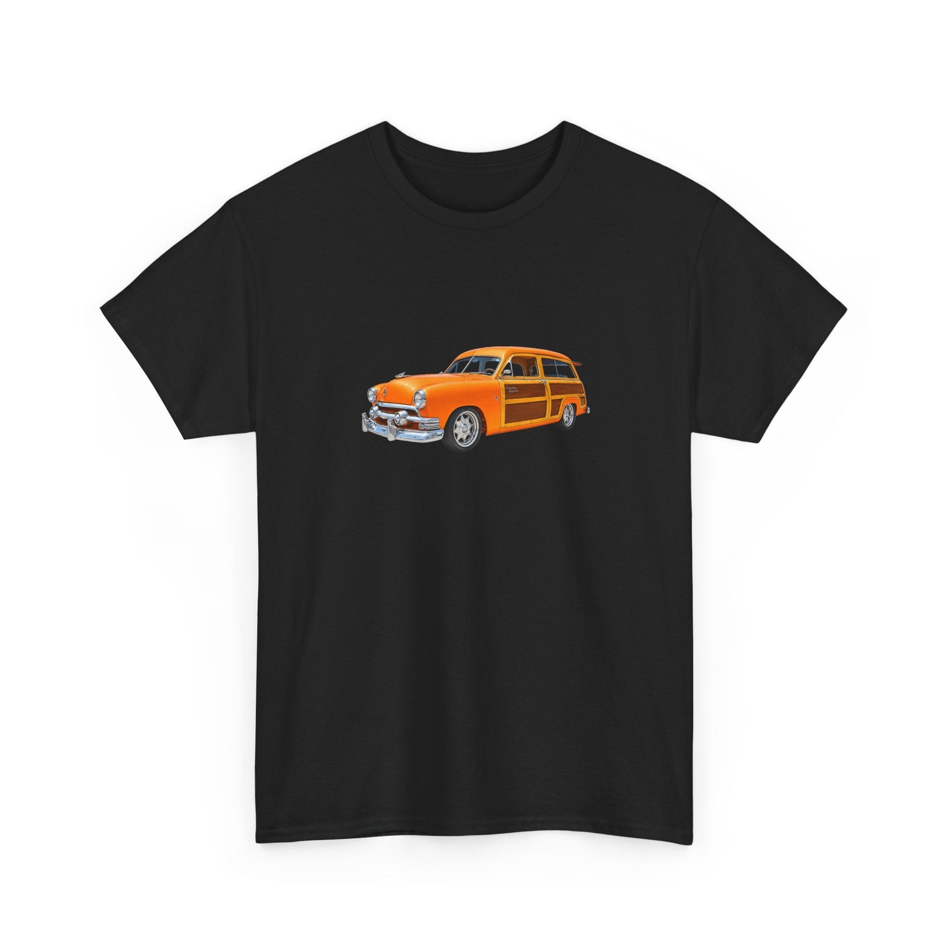 1951 Ford Country Squire Woodie T-shirt - Cars, Trucks & Cycles - Harvey Ltd