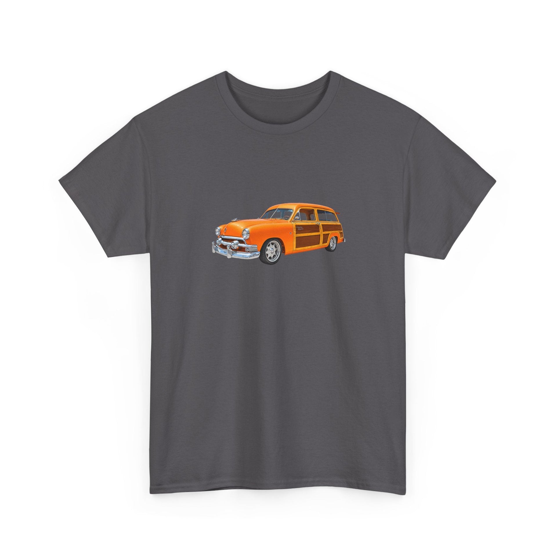 1951 Ford Country Squire Woodie T-shirt - Cars, Trucks & Cycles - Harvey Ltd