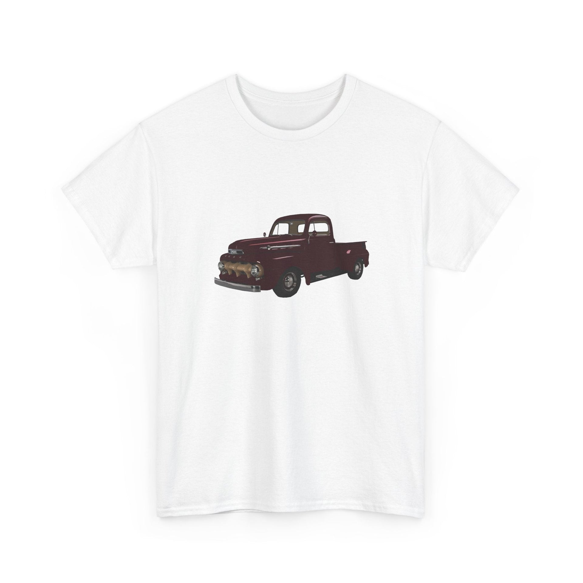 1952 Ford F - 1 Pickup Truck T-shirt - Cars, Trucks & Cycles - Harvey Ltd