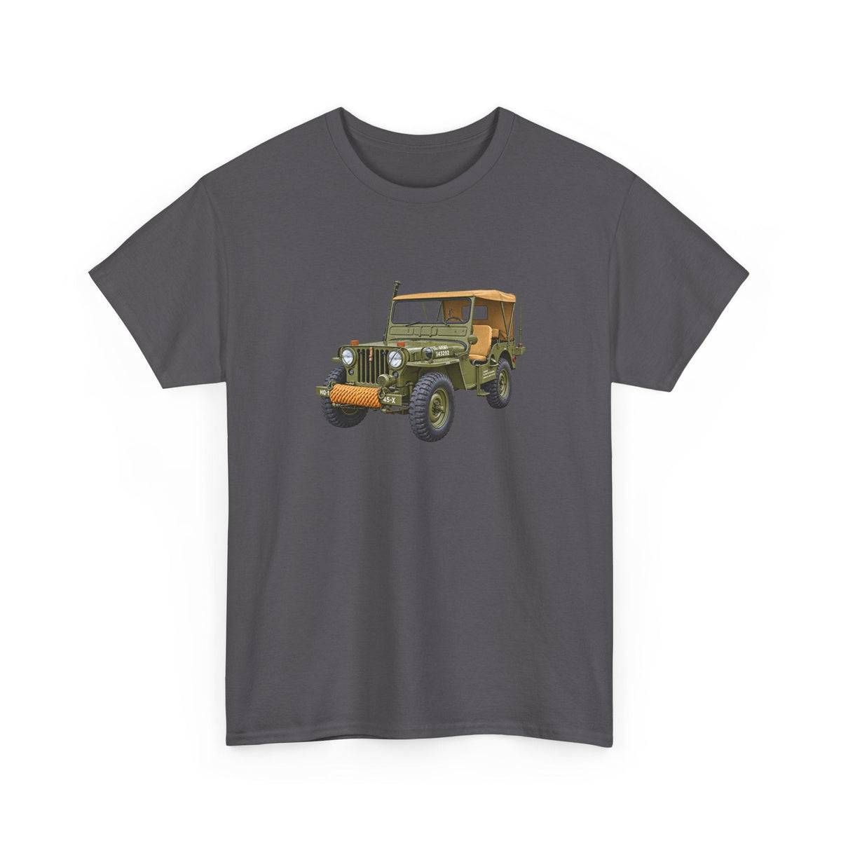 1952 Willys M38 Military Jeep T-shirt - Cars, Trucks & Cycles - Harvey Ltd