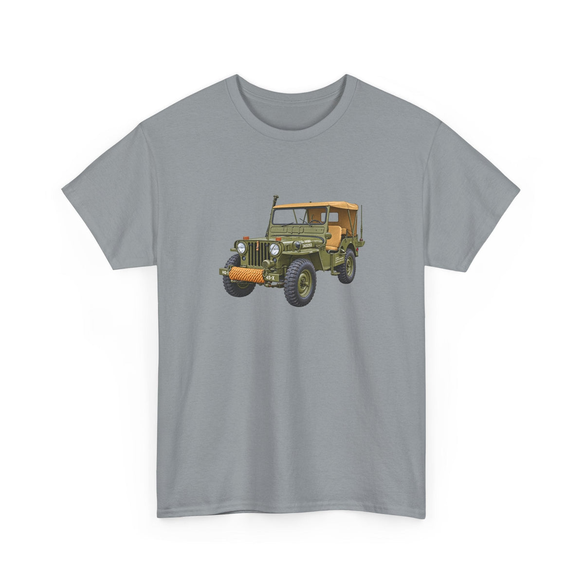 1952 Willys M38 Military Jeep T-shirt - Cars, Trucks & Cycles - Harvey Ltd