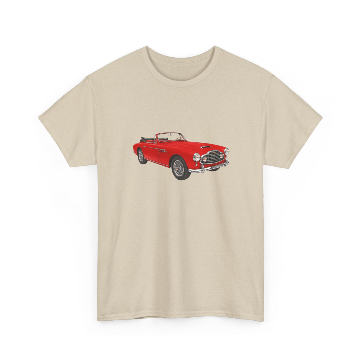 1953 Aston Martin DB2/4 Drophead Coupe T-shirt - Cars, Trucks & Cycles - Harvey Ltd