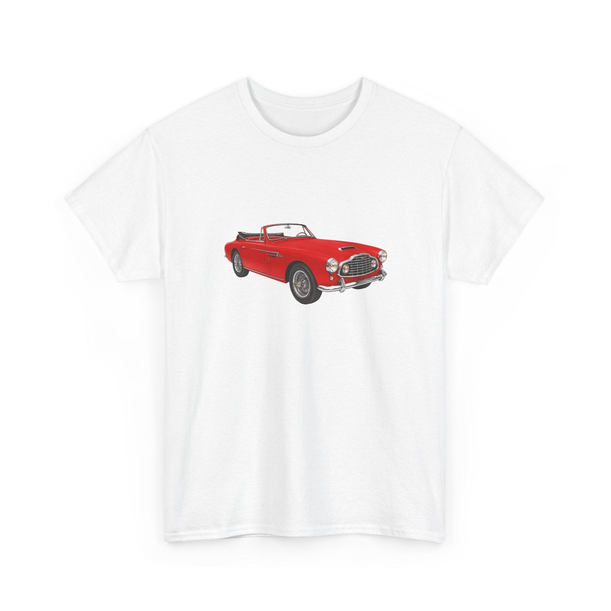 1953 Aston Martin DB2/4 Drophead Coupe T-shirt - Cars, Trucks & Cycles - Harvey Ltd