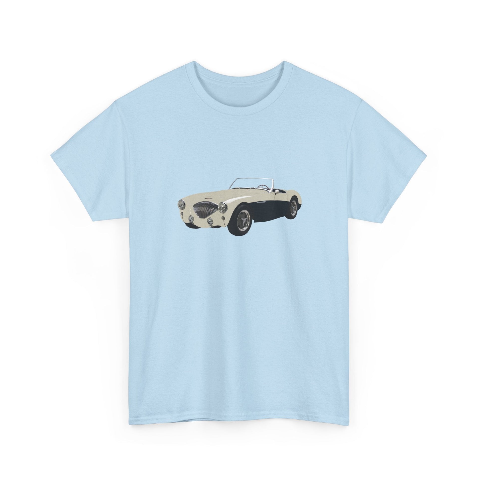 1953 Austin - Healey 100 Sports Car T-shirt - Cars, Trucks & Cycles - Harvey Ltd