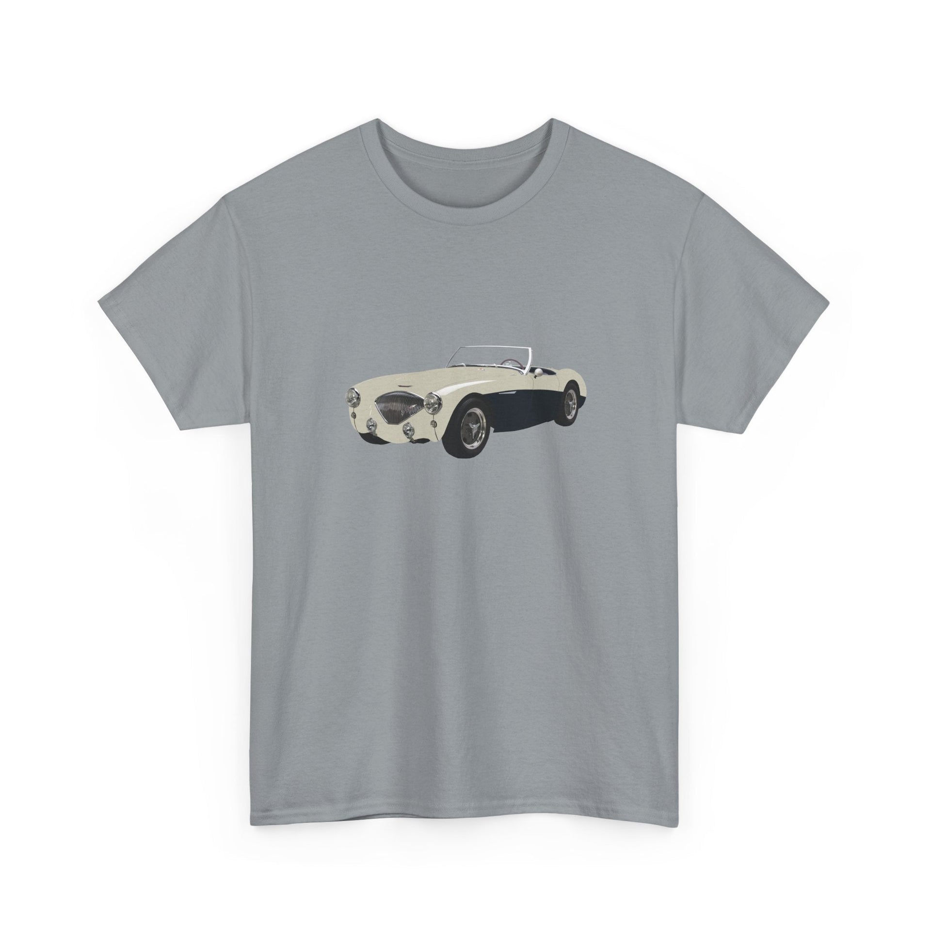 1953 Austin - Healey 100 Sports Car T-shirt - Cars, Trucks & Cycles - Harvey Ltd