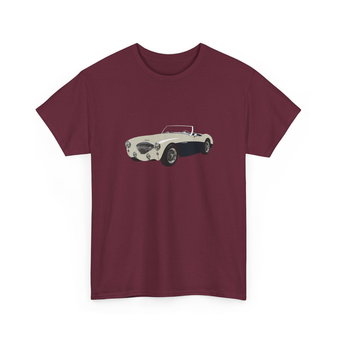 1953 Austin - Healey 100 Sports Car T-shirt - Cars, Trucks & Cycles - Harvey Ltd