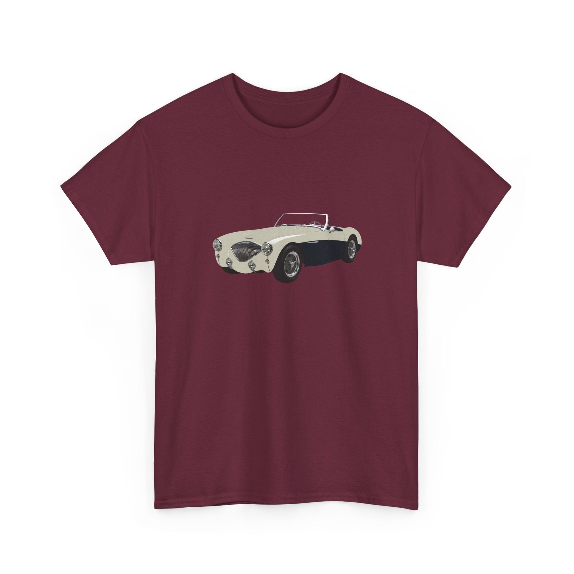 1953 Austin - Healey 100 Sports Car T-shirt - Cars, Trucks & Cycles - Harvey Ltd