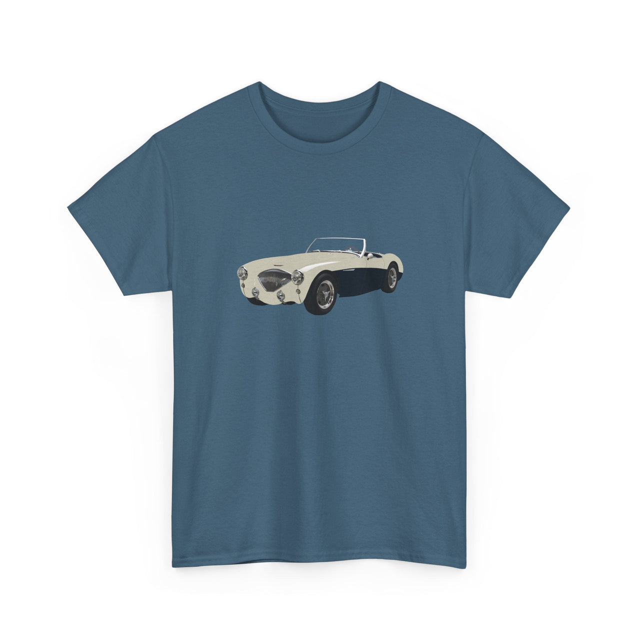 1953 Austin - Healey 100 Sports Car T-shirt - Cars, Trucks & Cycles - Harvey Ltd