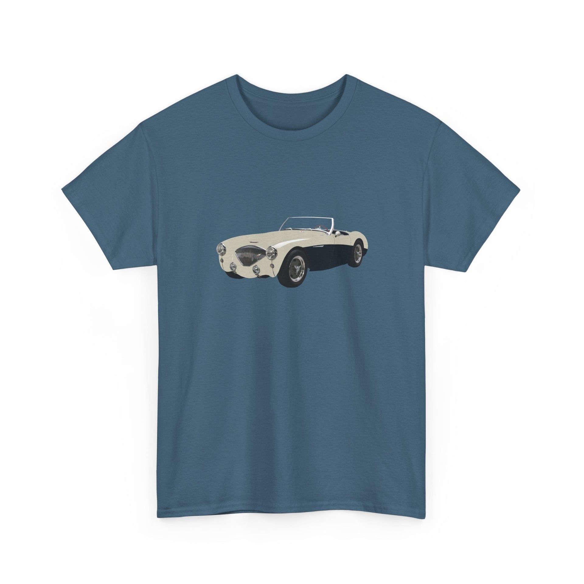 1953 Austin - Healey 100 Sports Car T-shirt - Cars, Trucks & Cycles - Harvey Ltd