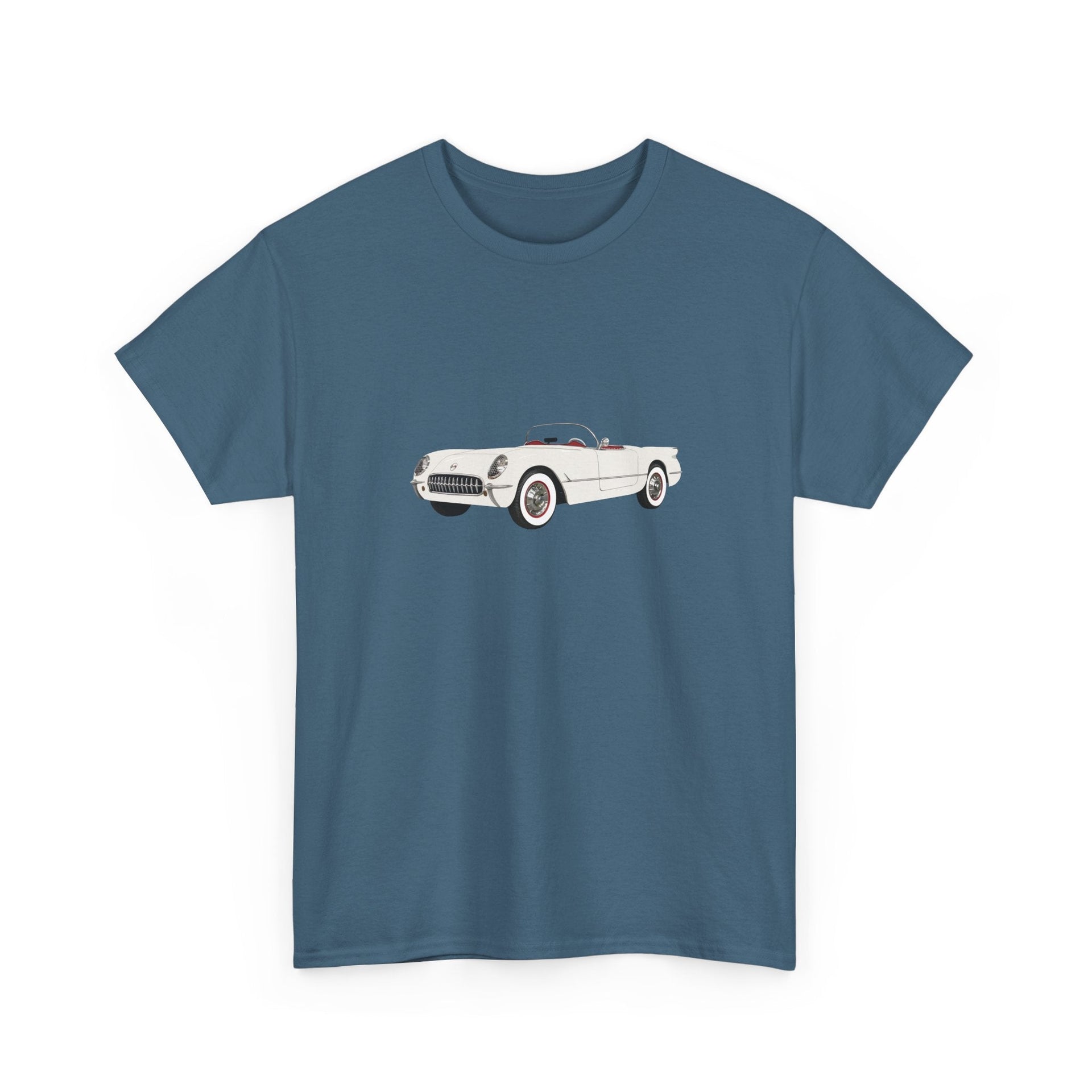 1953 Chevy Corvette **first year of production** T-shirt - Cars, Trucks & Cycles - Harvey Ltd