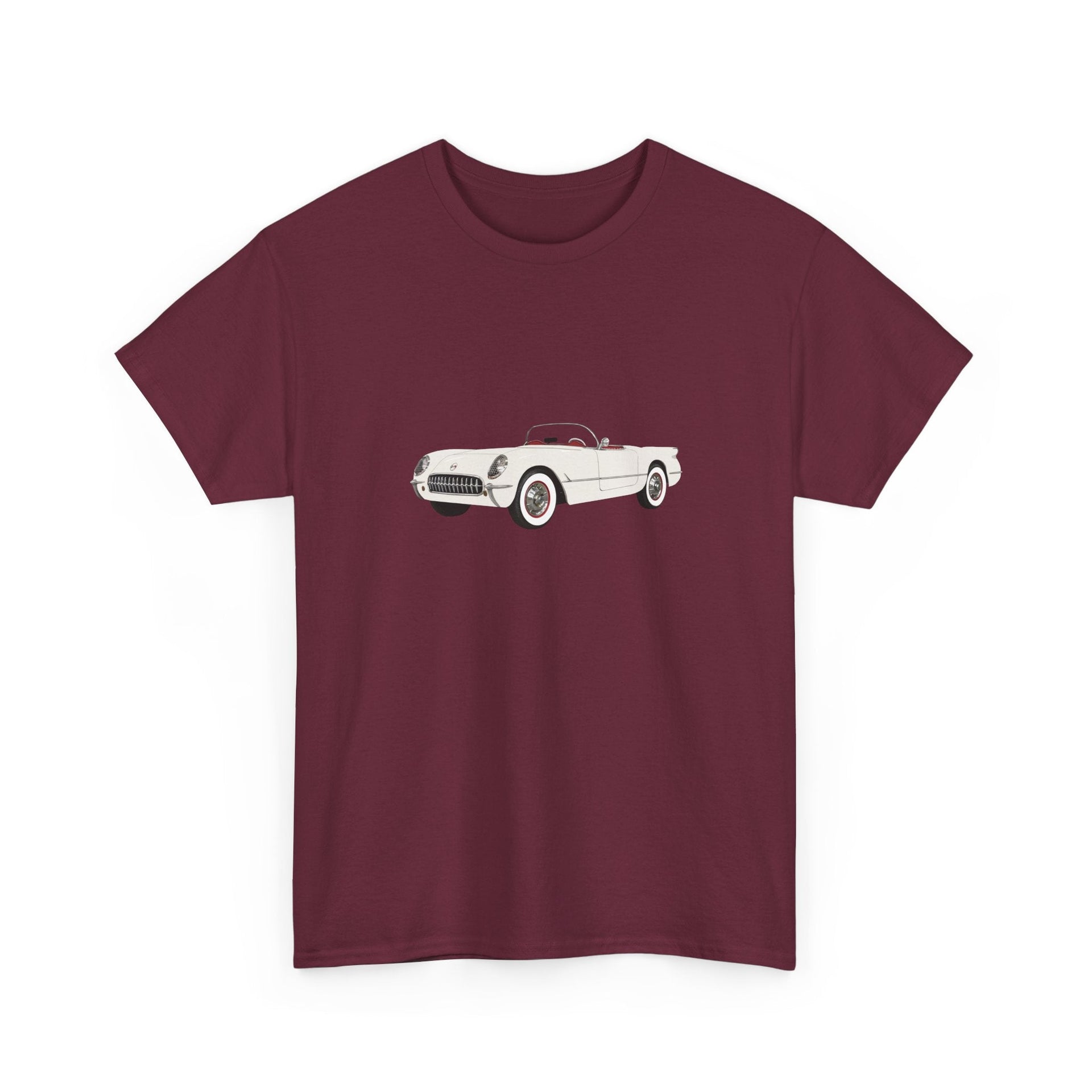 1953 Chevy Corvette **first year of production** T-shirt - Cars, Trucks & Cycles - Harvey Ltd