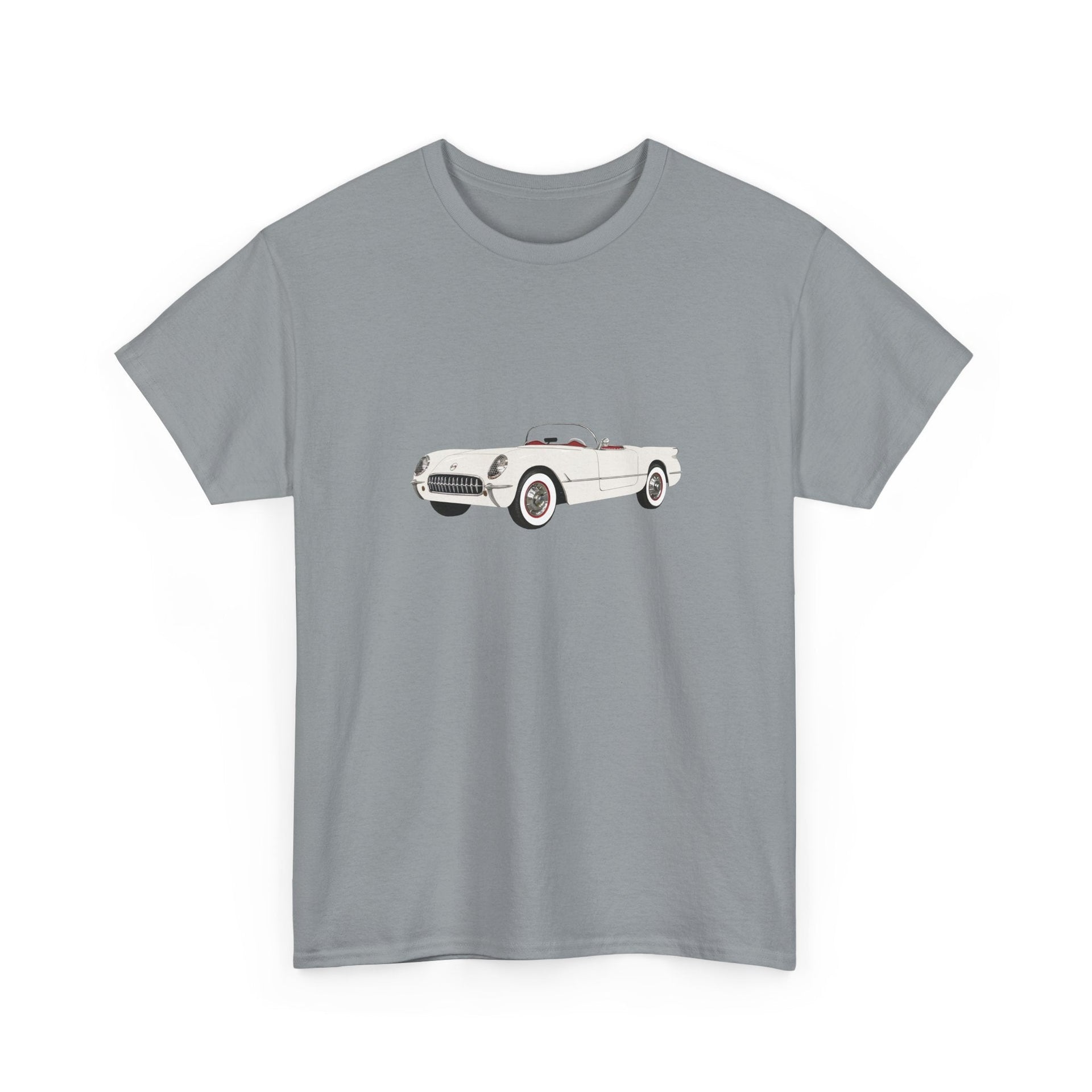 1953 Chevy Corvette **first year of production** T-shirt - Cars, Trucks & Cycles - Harvey Ltd