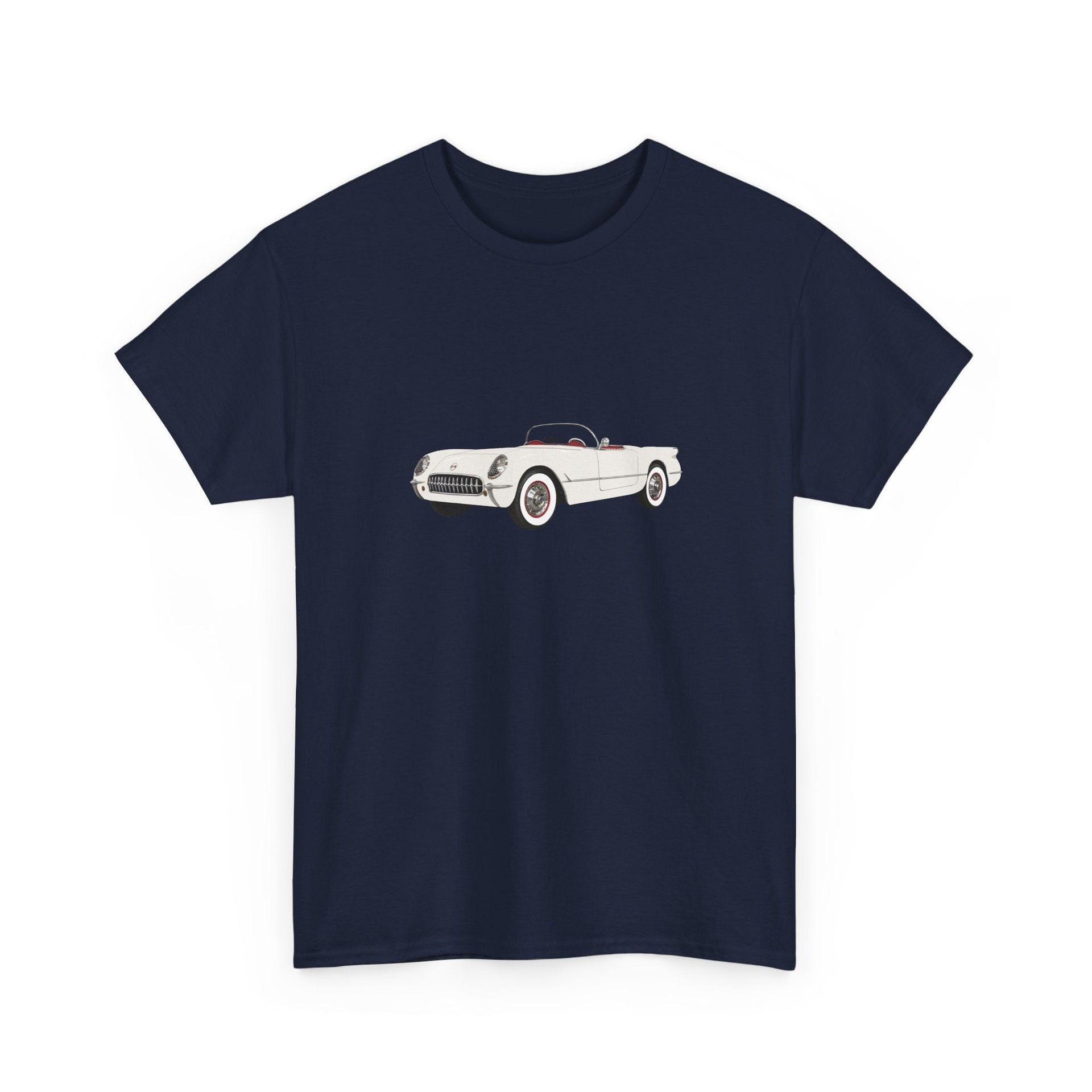 1953 Chevy Corvette **first year of production** T-shirt - Cars, Trucks & Cycles - Harvey Ltd
