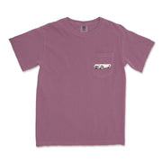 1953 Corvette **first year of production** Garment-Dyed Pocket T-shirt - Cars, Trucks & Cycles - Harvey Ltd