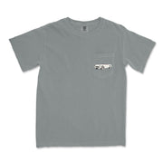 1953 Corvette **first year of production** Garment-Dyed Pocket T-shirt - Cars, Trucks & Cycles - Harvey Ltd