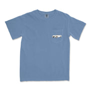 1953 Corvette **first year of production** Garment-Dyed Pocket T-shirt - Cars, Trucks & Cycles - Harvey Ltd