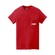 1953 Corvette **first year of production** Pocket T-shirt - Cars, Trucks & Cycles - Harvey Ltd