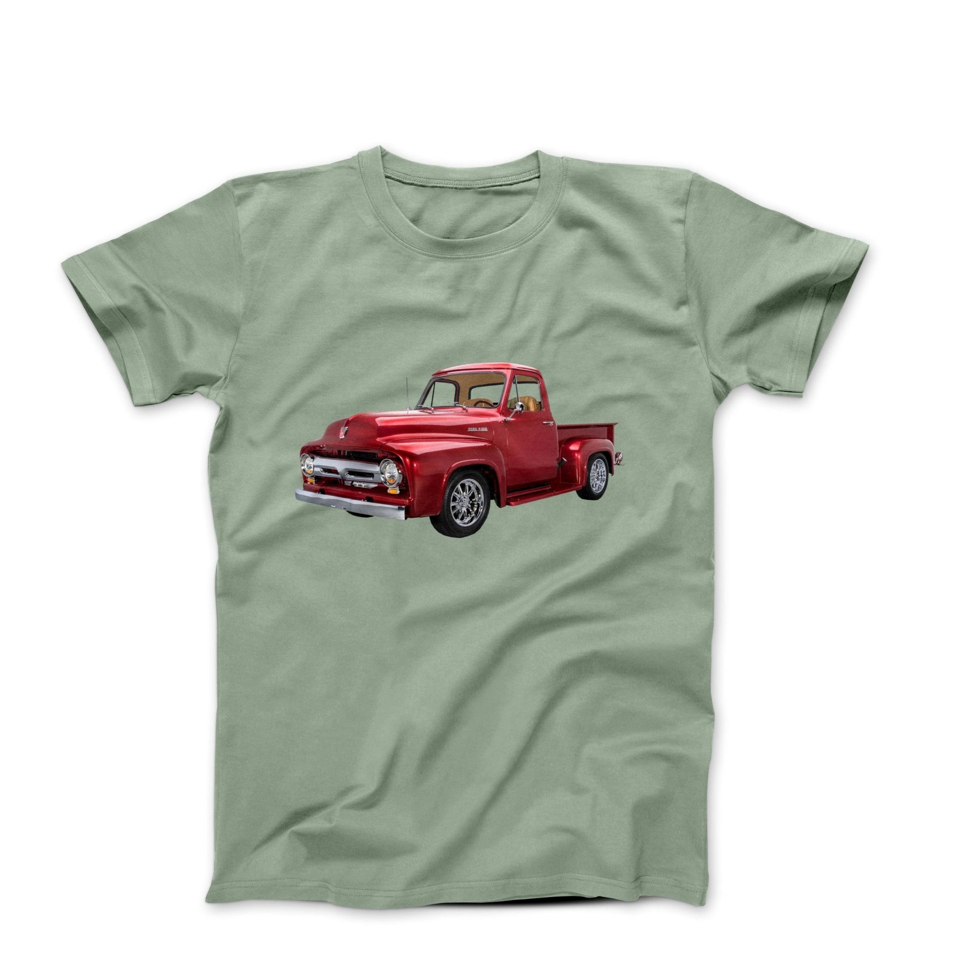 1953 Ford F100 Pickup T-shirt - Cars, Trucks & Cycles - Harvey Ltd