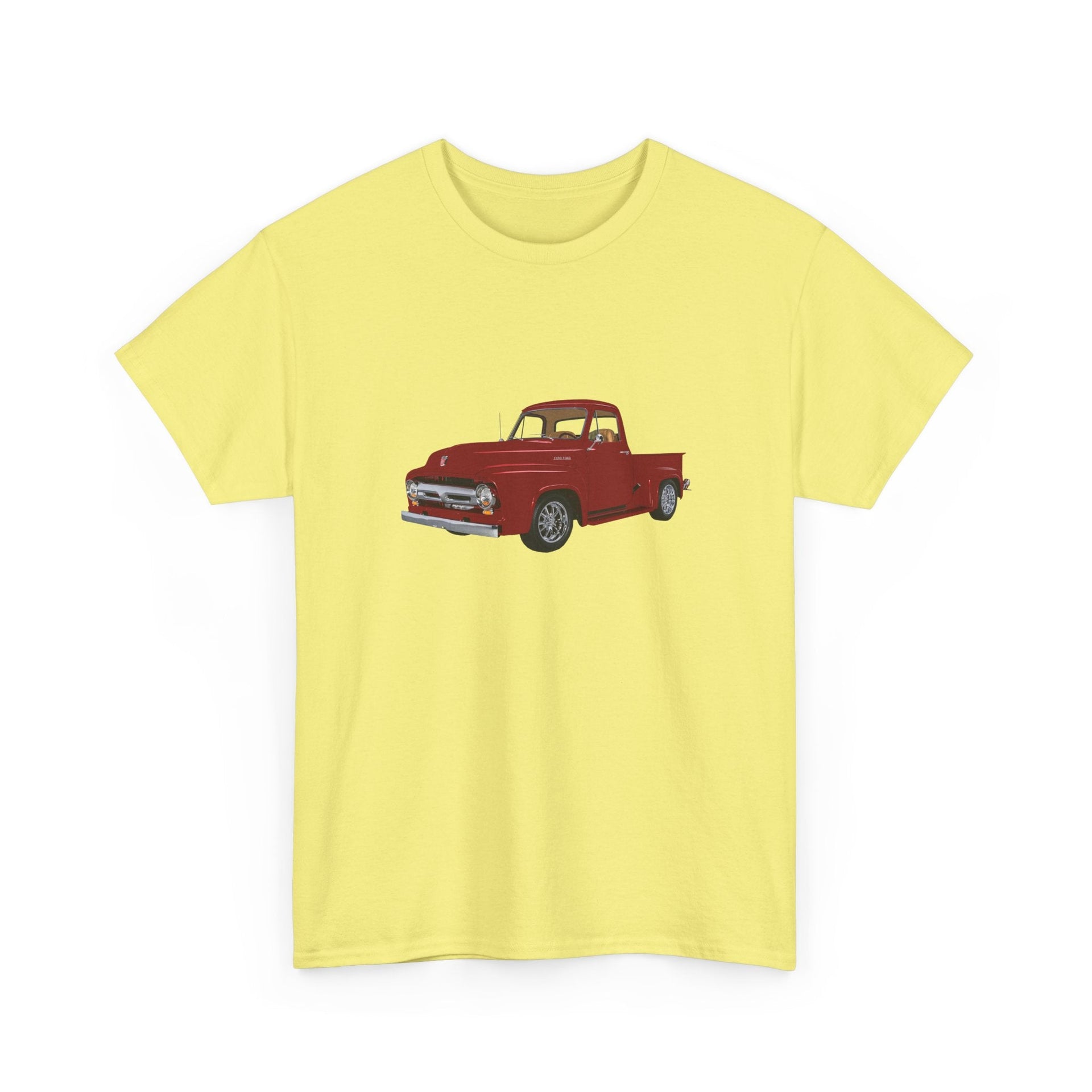 1953 Ford F100 Pickup Truck T-shirt - Cars, Trucks & Cycles - Harvey Ltd