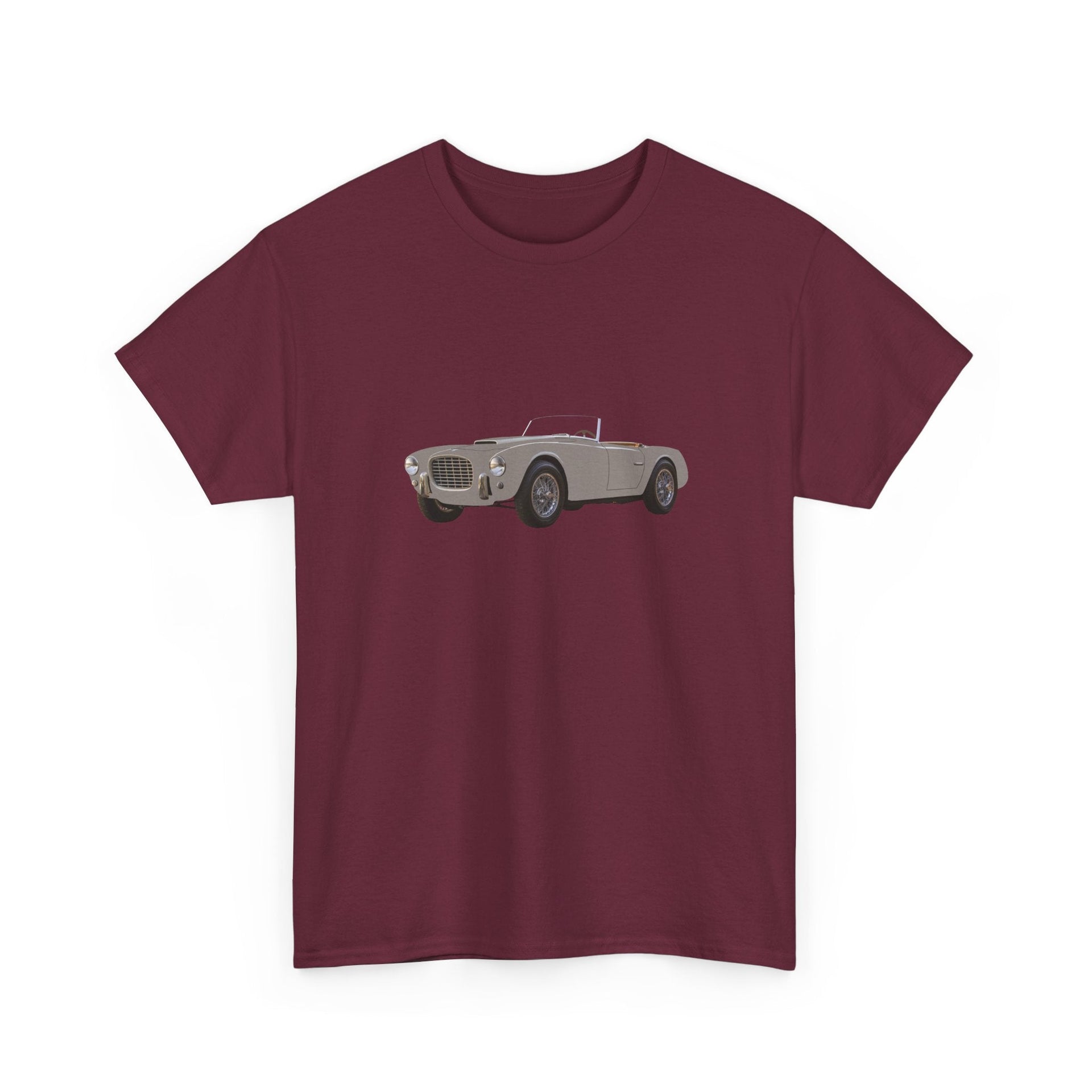 1953 Siata 208s Spider T-shirt - Cars, Trucks & Cycles - Harvey Ltd