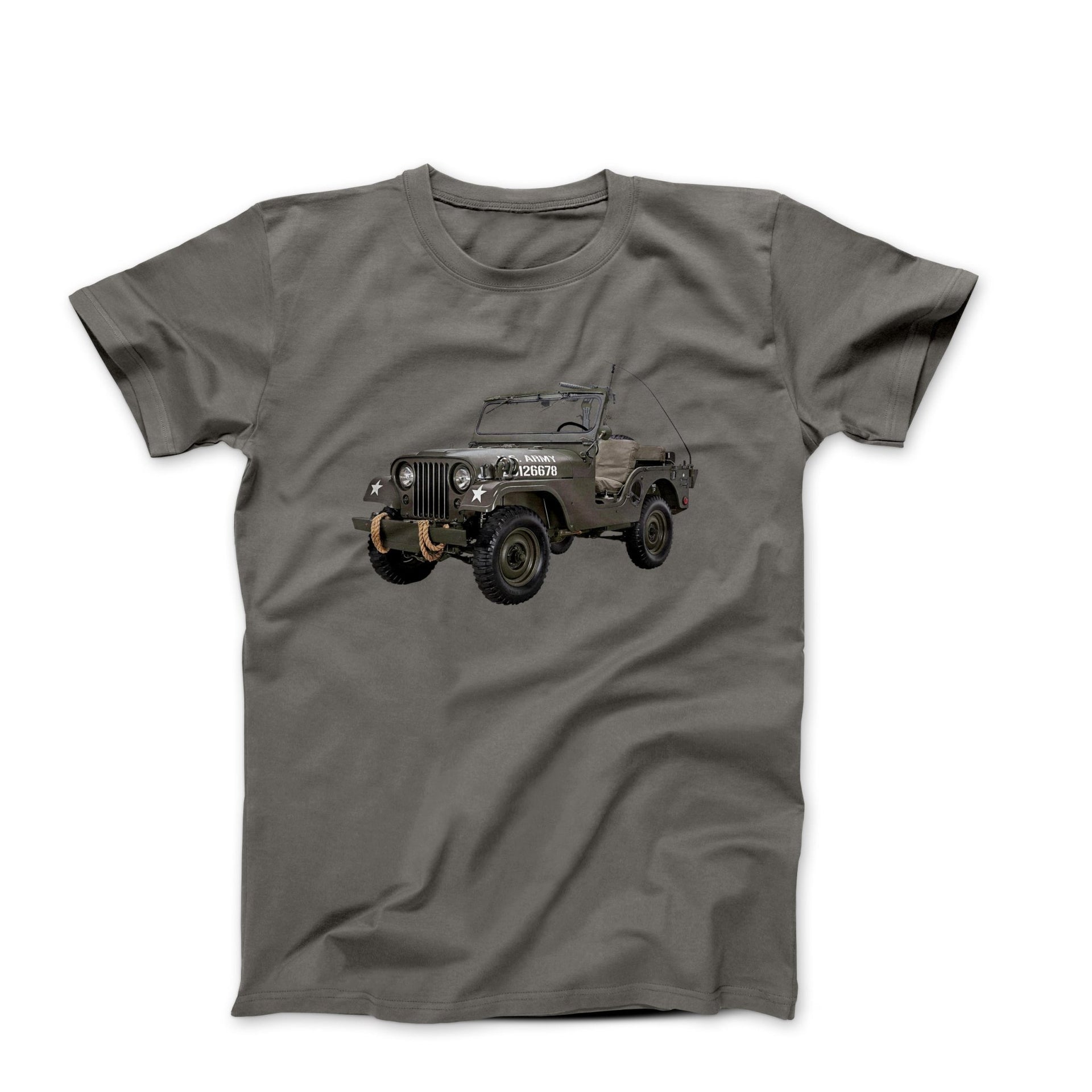 1953 Willys M38A1 Military Jeep T-shirt - Cars, Trucks & Cycles - Harvey Ltd