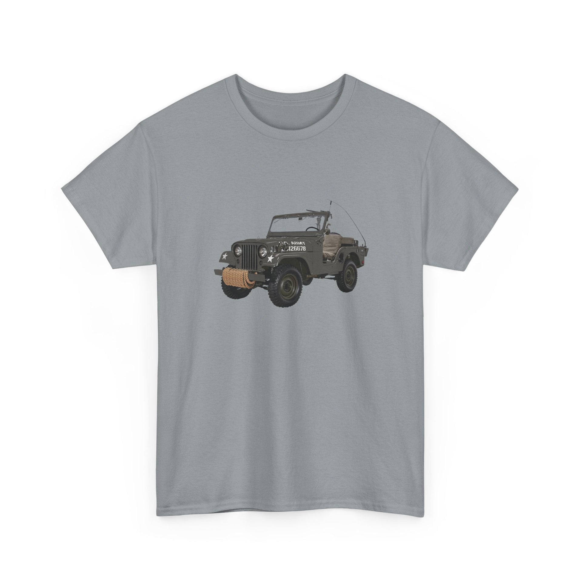 1953 Willys M38A1 Military Jeep T-shirt - Cars, Trucks & Cycles - Harvey Ltd