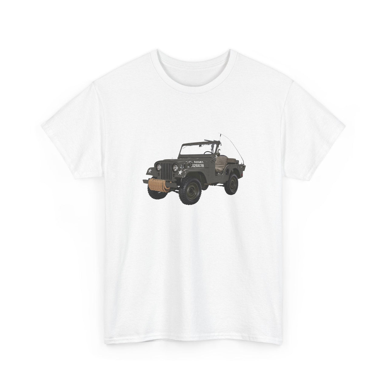 1953 Willys M38A1 Military Jeep T-shirt - Cars, Trucks & Cycles - Harvey Ltd
