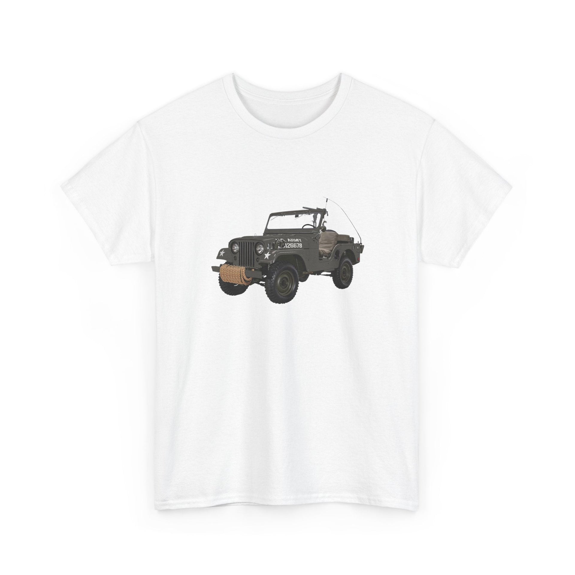 1953 Willys M38A1 Military Jeep T-shirt - Cars, Trucks & Cycles - Harvey Ltd