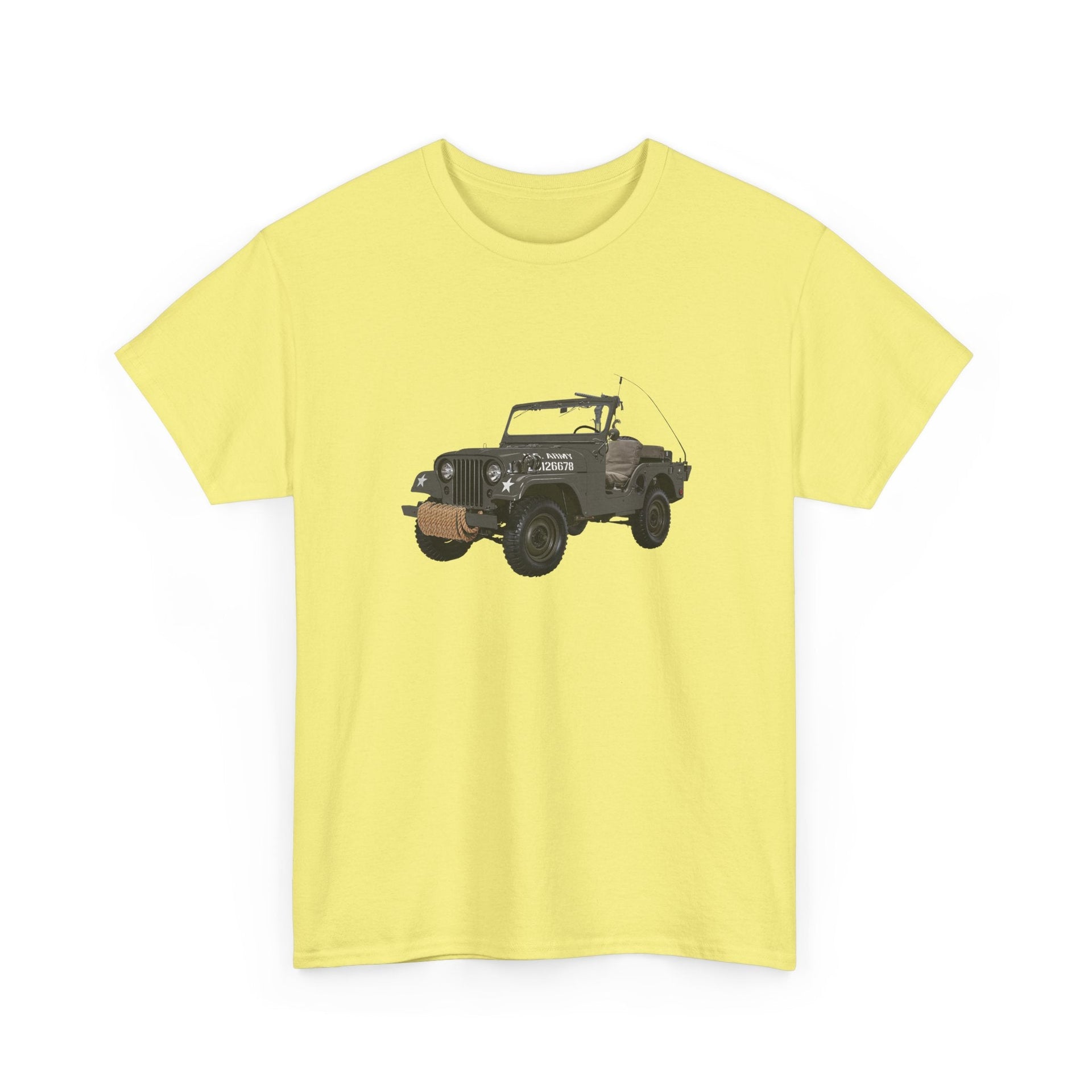 1953 Willys M38A1 Military Jeep T-shirt - Cars, Trucks & Cycles - Harvey Ltd