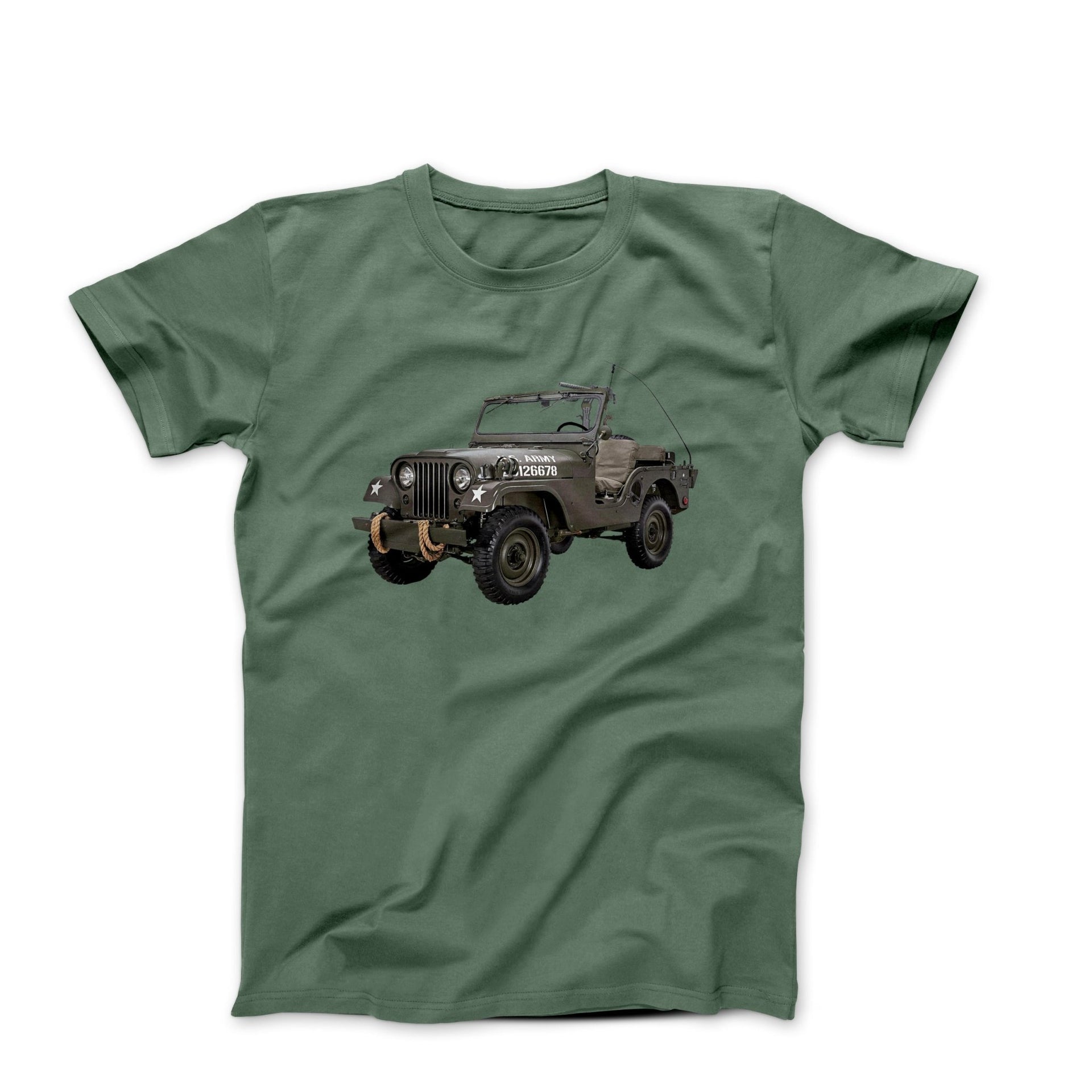 1953 Willys M38A1 Military Jeep T-shirt - Cars, Trucks & Cycles - Harvey Ltd