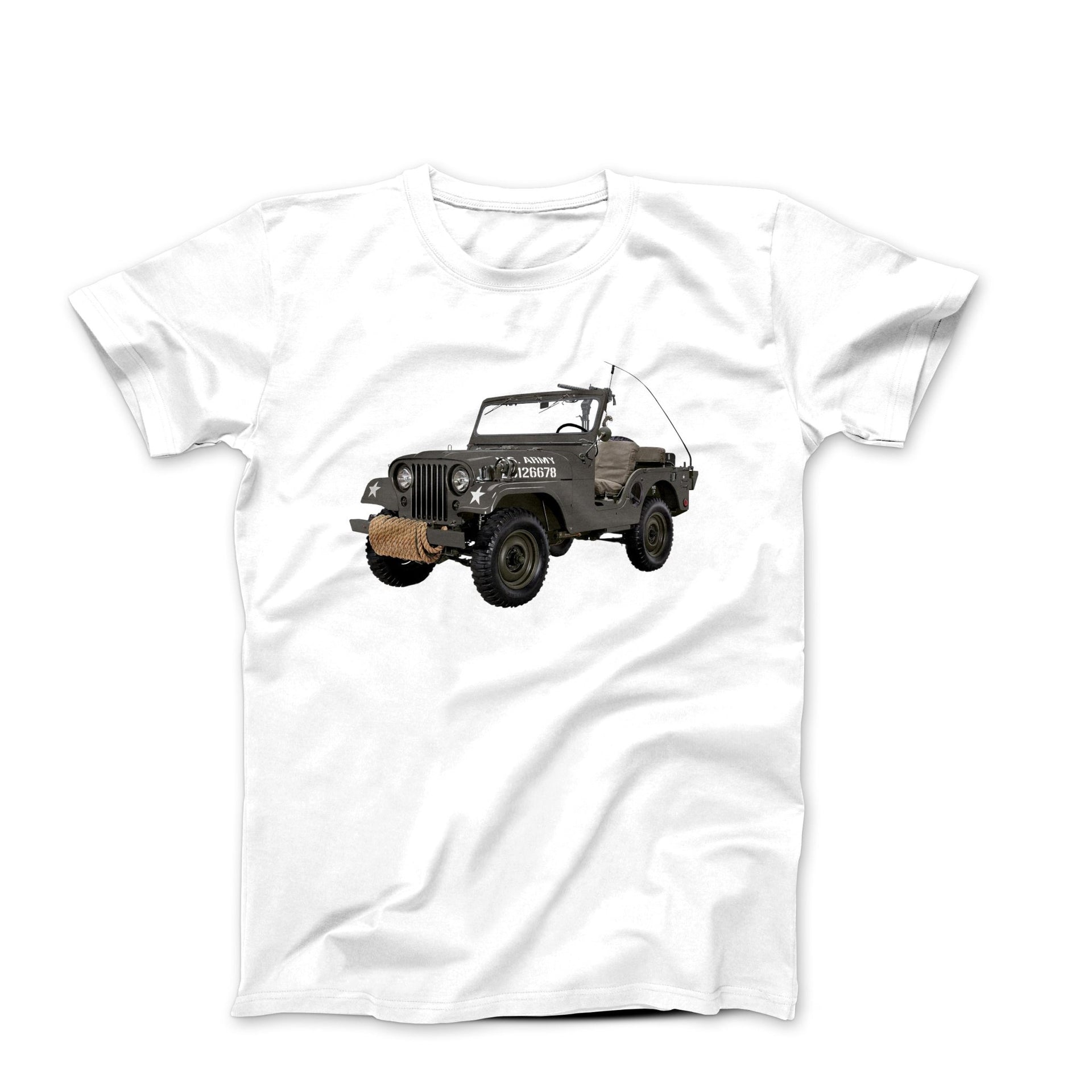 1953 Willys M38A1 Military Jeep T-shirt - Cars, Trucks & Cycles - Harvey Ltd