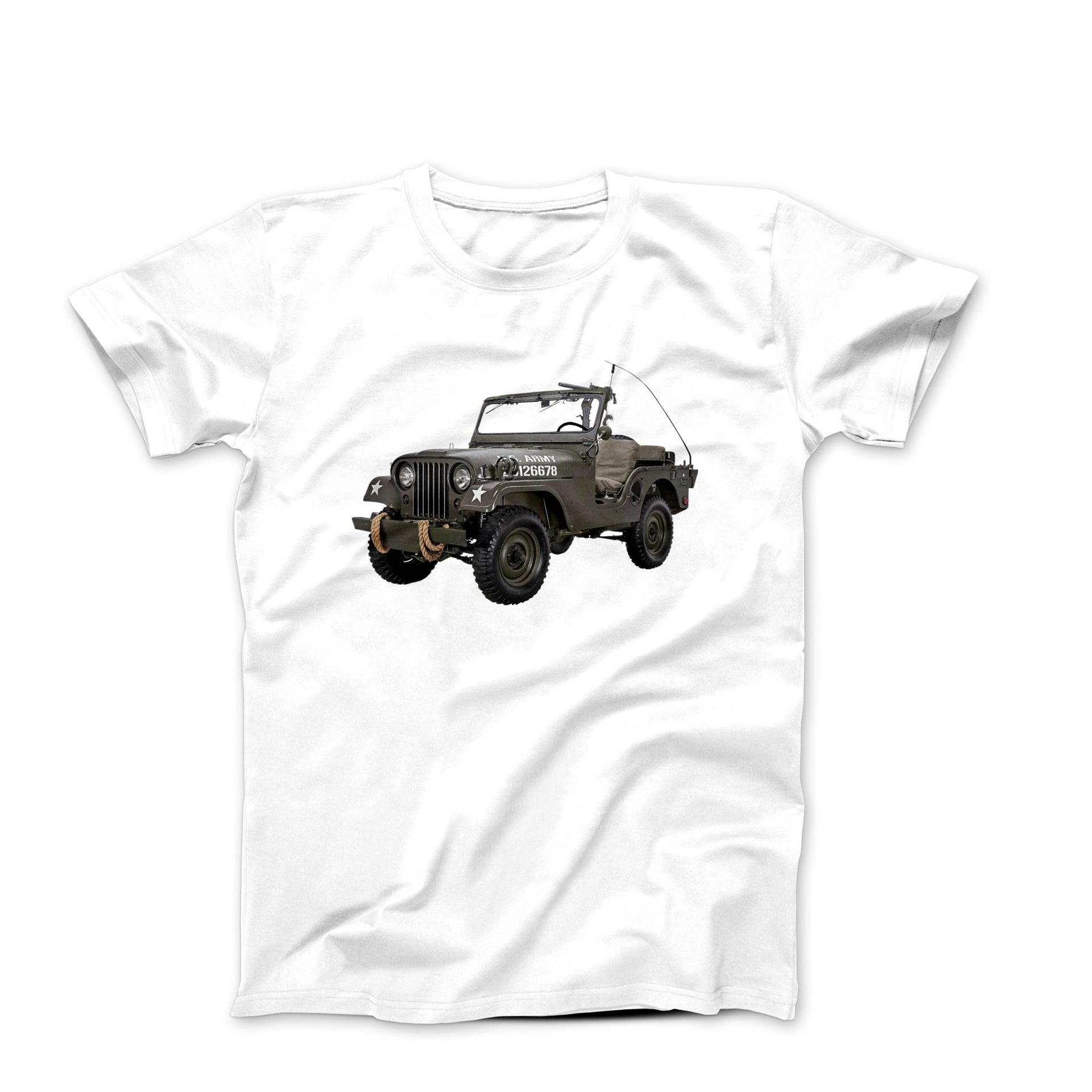 1953 Willys M38A1 Military Jeep T-shirt - Cars, Trucks & Cycles - Harvey Ltd