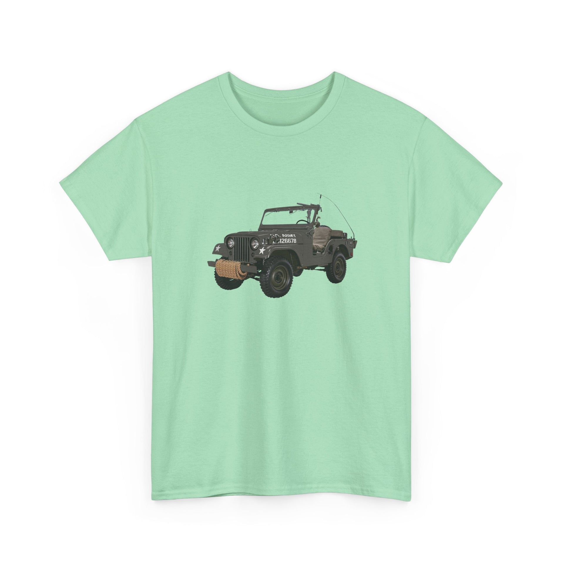 1953 Willys M38A1 Military Jeep T-shirt - Cars, Trucks & Cycles - Harvey Ltd