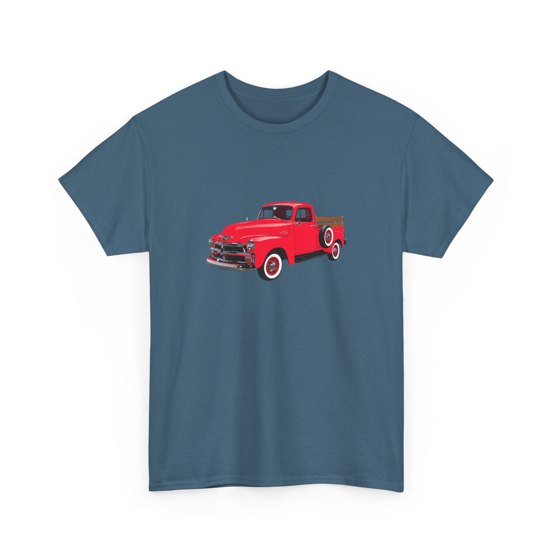1954 Chevy 3100 Half - Ton Pickup T-shirt - Cars, Trucks & Cycles - Harvey Ltd