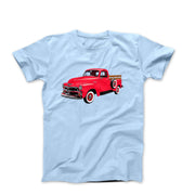 1954 Chevy 3100 Half - Ton Pickup Truck T-shirt - Cars, Trucks & Cycles - Harvey Ltd