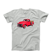 1954 Chevy 3100 Half - Ton Pickup Truck T-shirt - Cars, Trucks & Cycles - Harvey Ltd