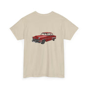 1954 Chevy Bel Air Hardtop Front & Back Printed T-shirt - Cars, Trucks & Cycles - Harvey Ltd