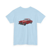 1954 Chevy Bel Air Hardtop Front & Back Printed T-shirt - Cars, Trucks & Cycles - Harvey Ltd