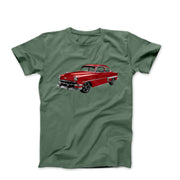 1954 Chevy Bel - Air Hardtop T-shirt - Cars, Trucks & Cycles - Harvey Ltd