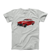 1954 Chevy Bel - Air Hardtop T-shirt - Cars, Trucks & Cycles - Harvey Ltd