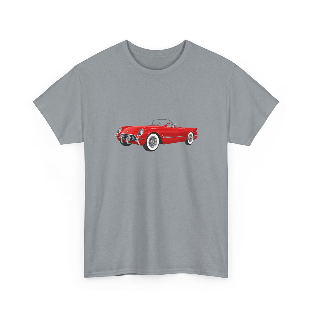 1954 Chevy Corvette Sports Car T-shirt - Cars, Trucks & Cycles - Harvey Ltd