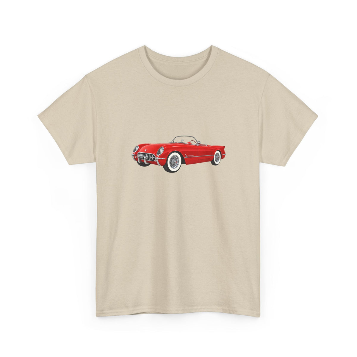 1954 Chevy Corvette Sports Car T-shirt - Cars, Trucks & Cycles - Harvey Ltd