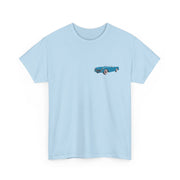 1954 Corvette Pennant Blue Front & Back Printed T-shirt - Cars, Trucks & Cycles - Harvey Ltd