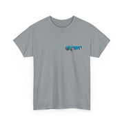 1954 Corvette Pennant Blue Front & Back Printed T-shirt - Cars, Trucks & Cycles - Harvey Ltd