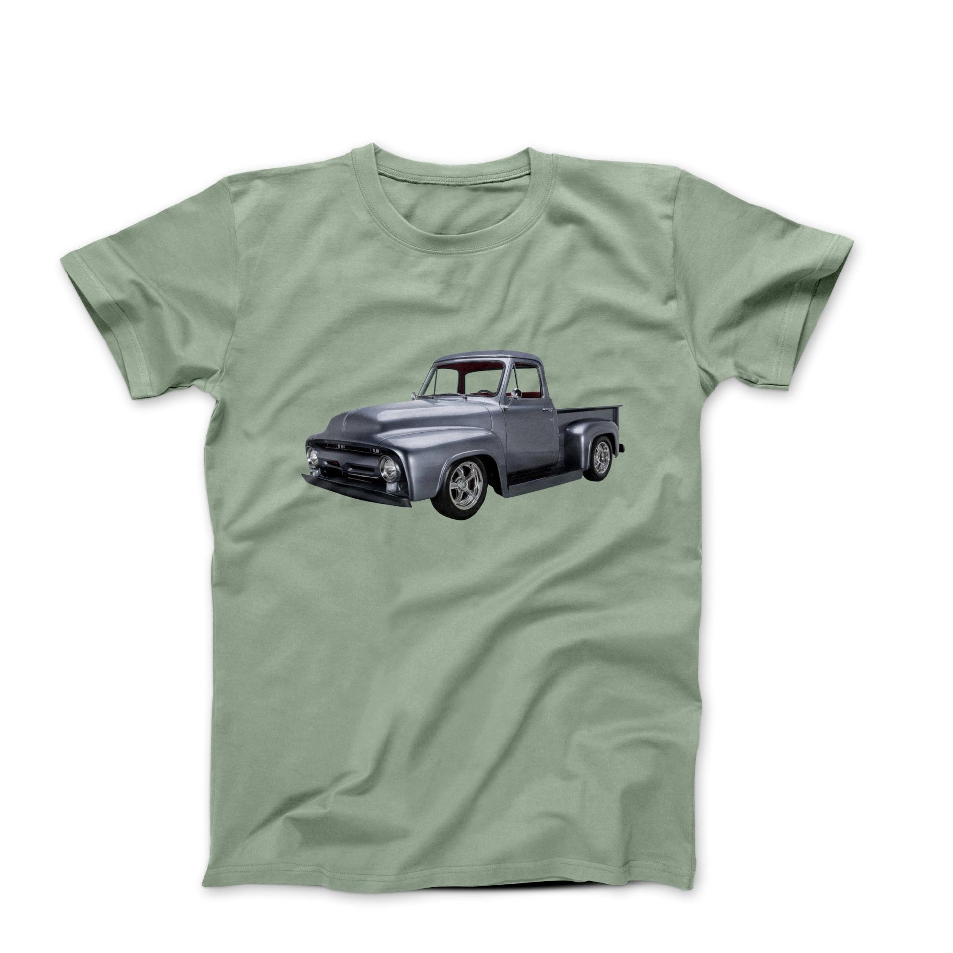 1954 Ford F100 Pickup T-shirt - Cars, Trucks & Cycles - Harvey Ltd