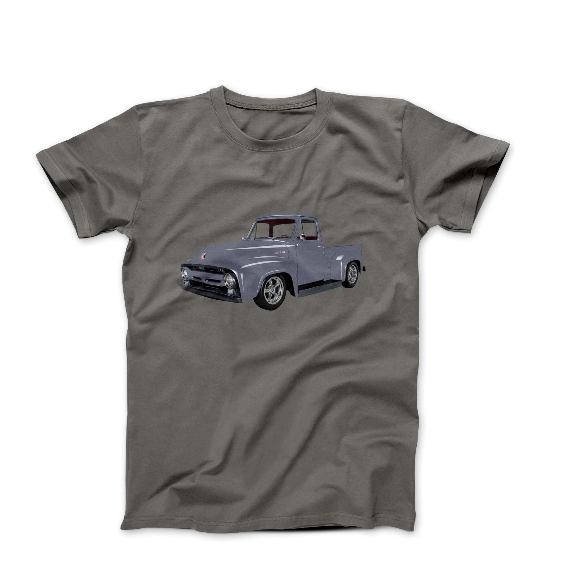 1954 Ford F100 Pickup T-shirt - Cars, Trucks & Cycles - Harvey Ltd