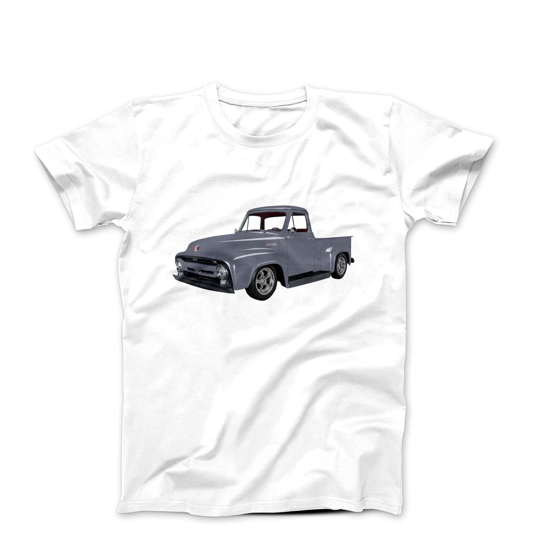 1954 Ford F100 Pickup T-shirt - Cars, Trucks & Cycles - Harvey Ltd