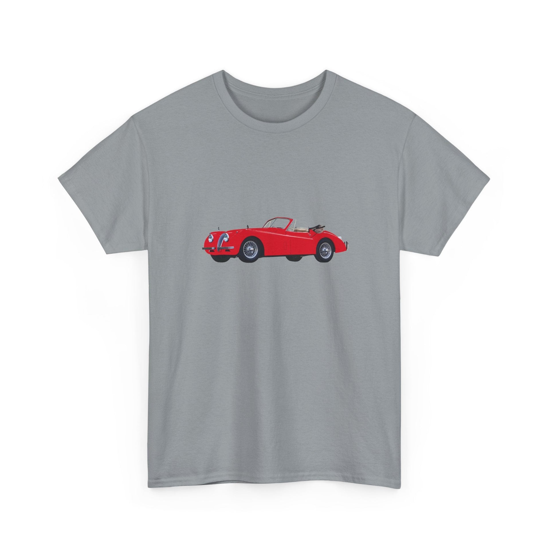 1954 Jaguar XK120 Roadster T-Shirt - Cars, Trucks & Cycles - Harvey Ltd