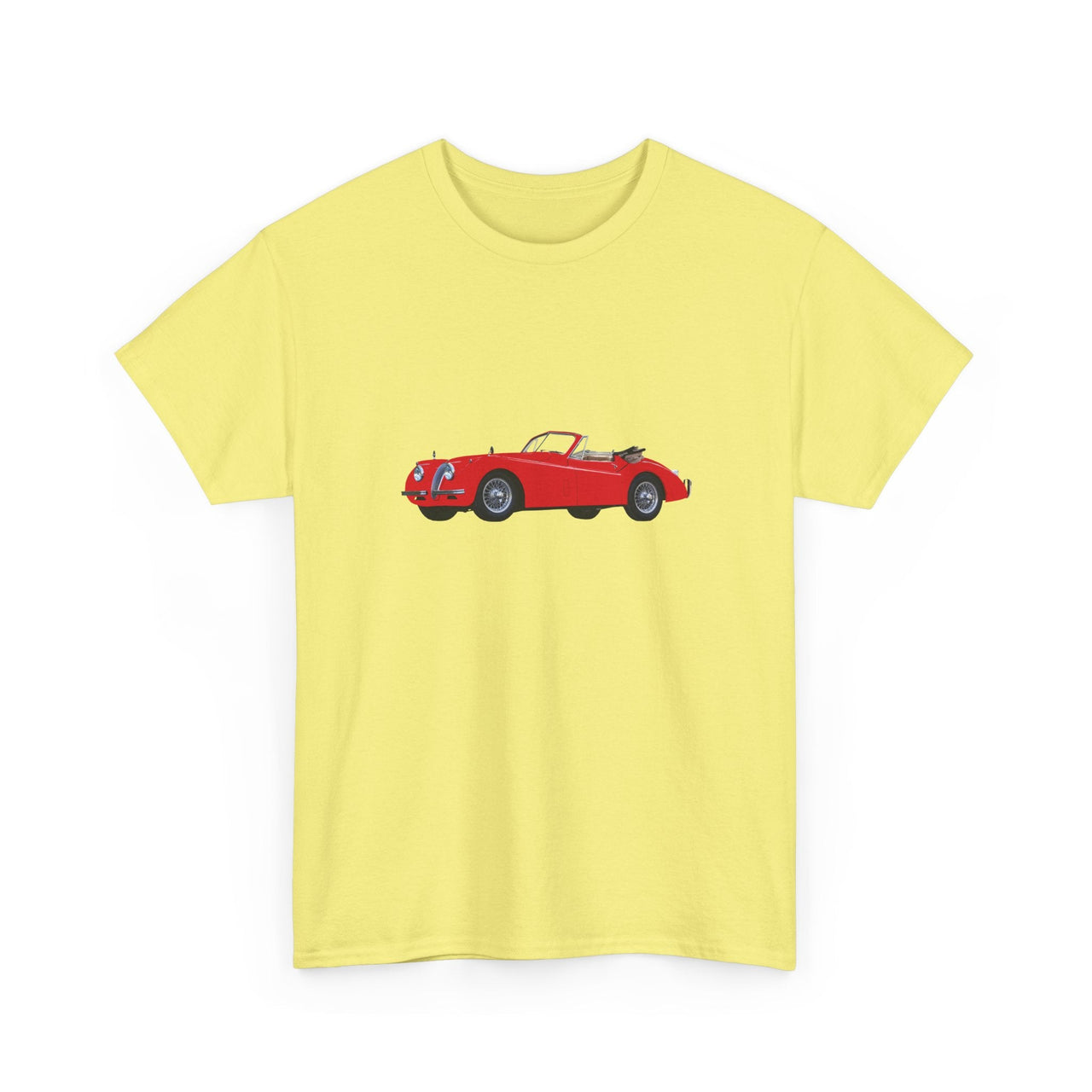 1954 Jaguar XK120 Roadster T-Shirt - Cars, Trucks & Cycles - Harvey Ltd